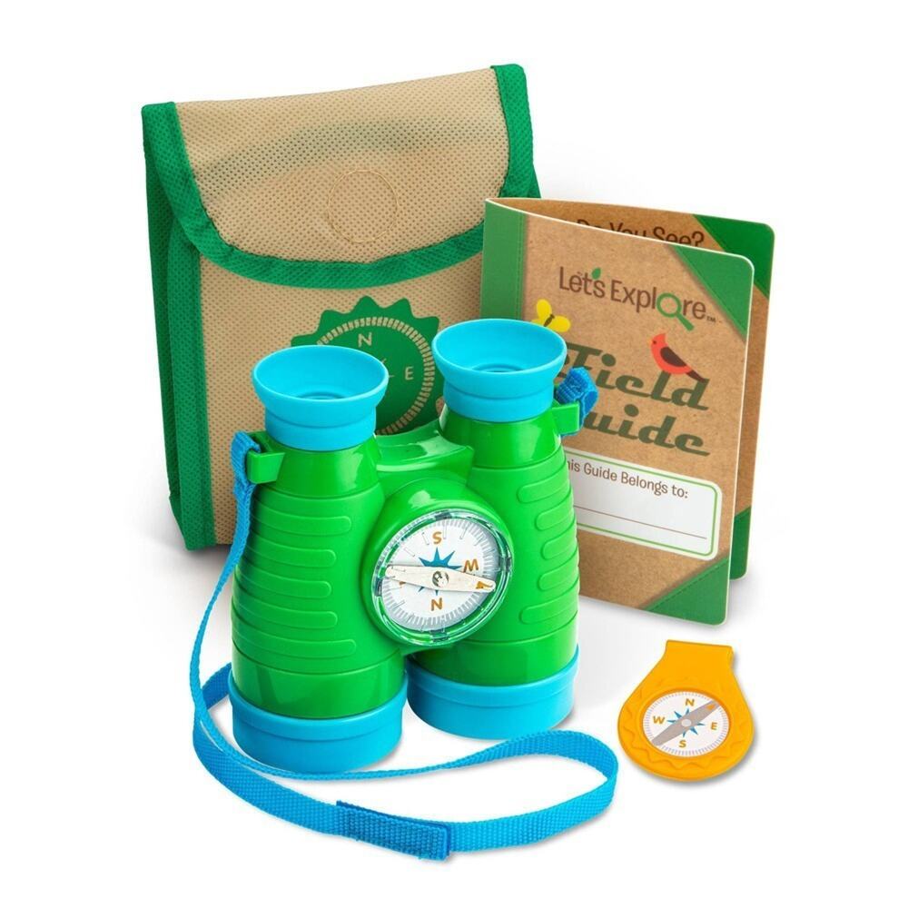 Melissa & Doug Lets Explore Binoculars and Compass Set Toy